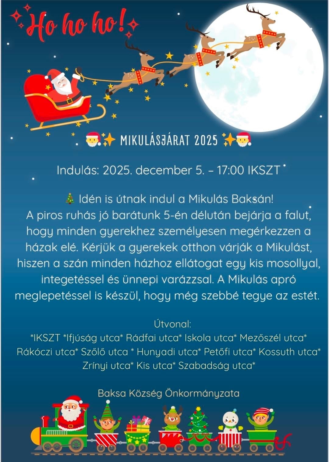 Mikulásjárat 2025.